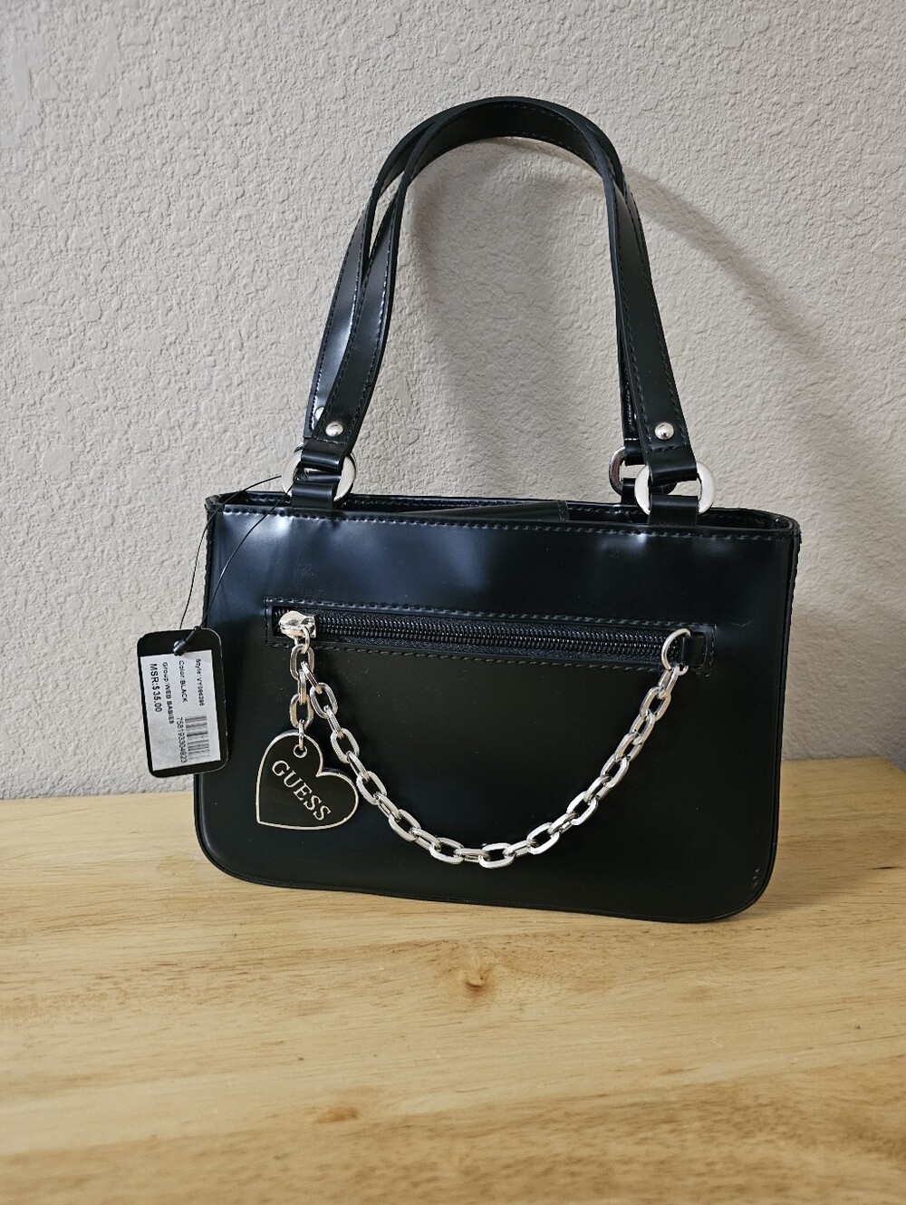GUESS Mini Handbag With Heart Charm